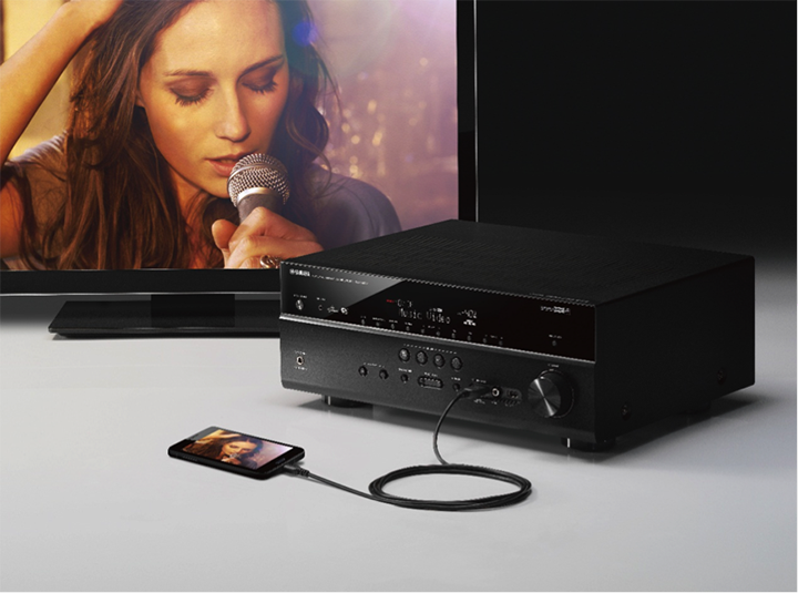 新款上市：RX-V677，AG旗舰厅7.2声道数码家庭影院收音扩音机 