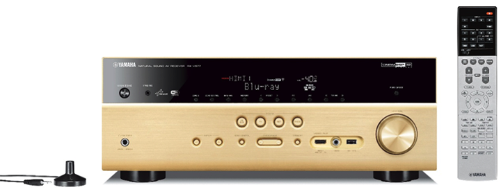 新款上市：RX-V677，AG旗舰厅7.2声道数码家庭影院收音扩音机 